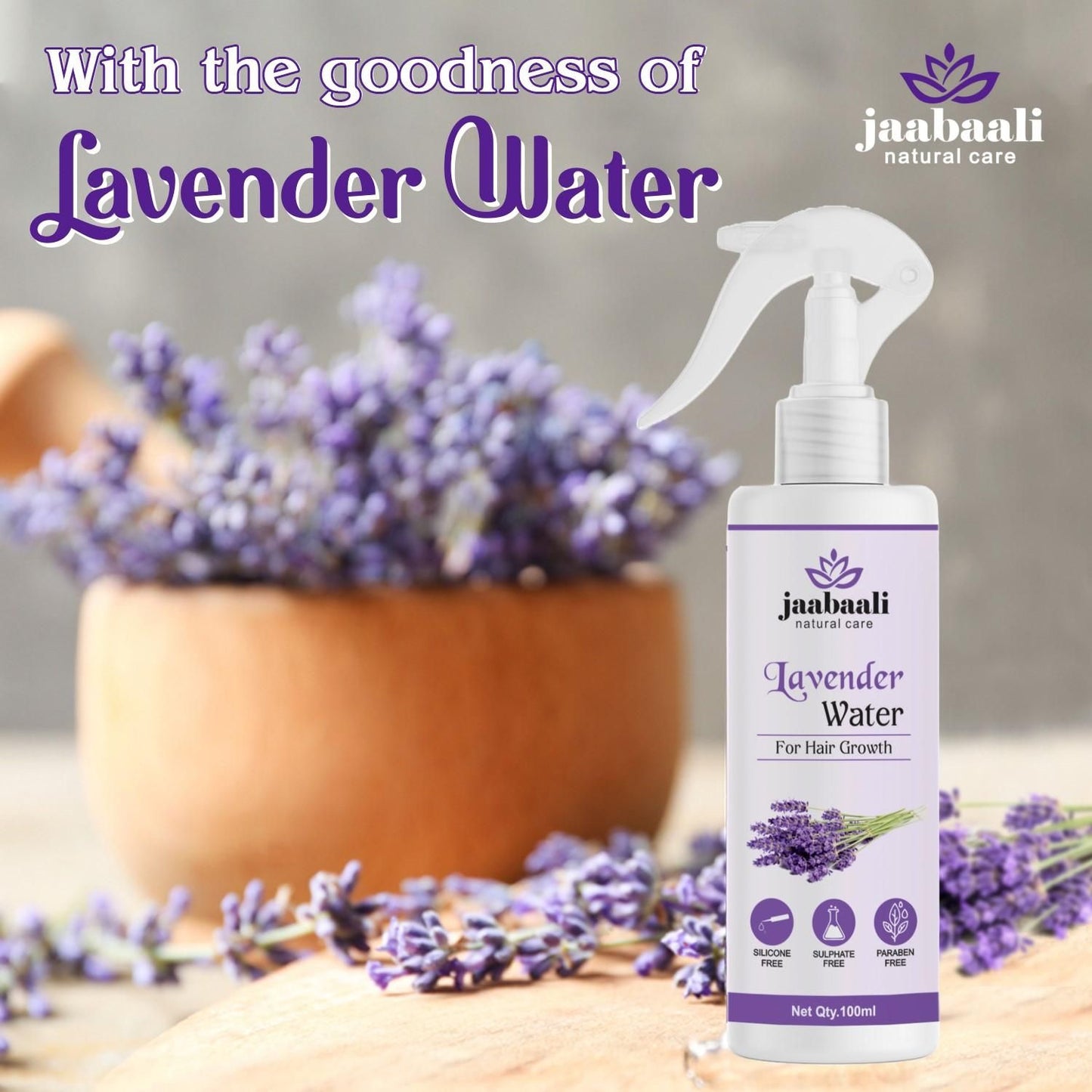 Lavender Water for Hair Growth 100ml